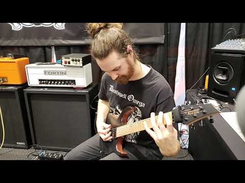 Justin McKinney NAMM Demo at the Fortin Amps Booth Video 3