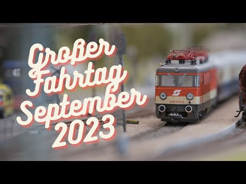 H0 Modellbahn - Fahrtag September 2023
