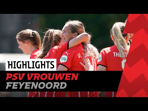 Winst in de TOPPER 💥 en VAN VEENENDAAL pakt PENALTY 🧤  | HIGHLIGHTS PSV Vrouwen - Feyenoord Vrouwen