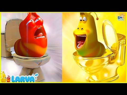 LARVA TUBA 2023 - LARVA NEW SEASON - BEST EPISODE - NEW VERSION LARVA - FUNNIEST CARTOONS