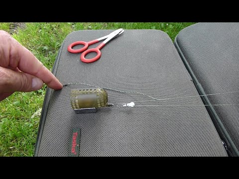 Feedern mit der Schlaufenmotage (Bindeanleitung) #feedshorts #fishing #methodfeeder 