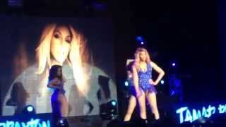 Tamar Braxton twerks to Hot Sugar #Loveandwartour