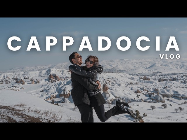 Travel vlog - Living in a Cave in Cappadocia, 6 Year Anniversary, Hot Air Balloon fail