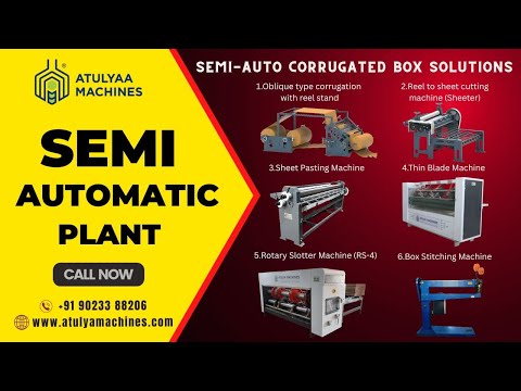 Carton Box Making Machine