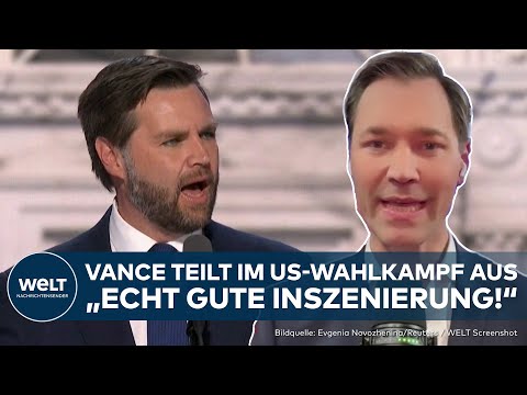 WAHLKAMPF IN USA: Mega-Show von Donald Trump und J.D. Vance! Republikaner-Parteitag nimmt Fahrt auf