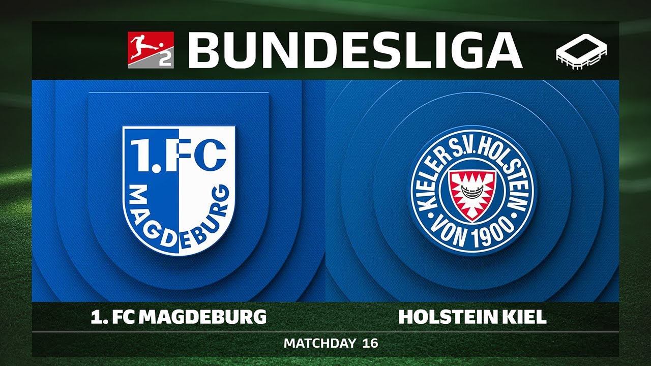 LIVE 🔴 1. FC Magdeburg vs. Holstein Kiel | Matchday 16 - Bundesliga 2 2025/26