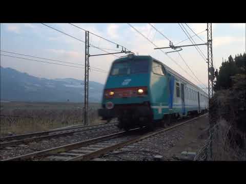 E464 in spinta a regionale veloce con Mazinga in testa