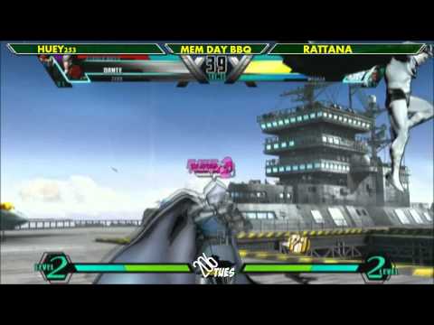 206 Tuesdays #7 - UMvC3 - Huey253 vs Rattana