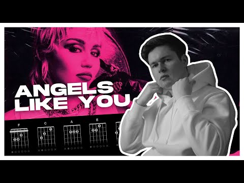 Angels Like You - Miley Cyrus (Guitar Tutorial Lesson Tab)