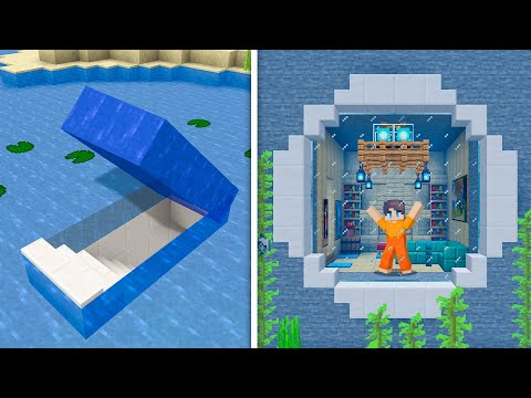 Ultimate Modern Underwater Base Build in Minecraft