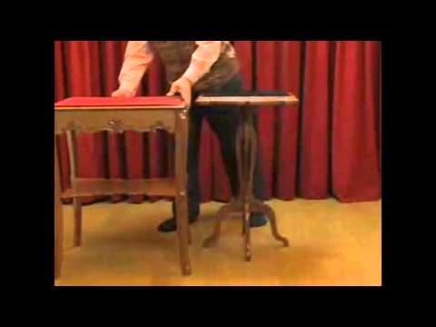 Saturn Magic -Hopping Table - Top Only (Burgundy) by Mikame - Trick