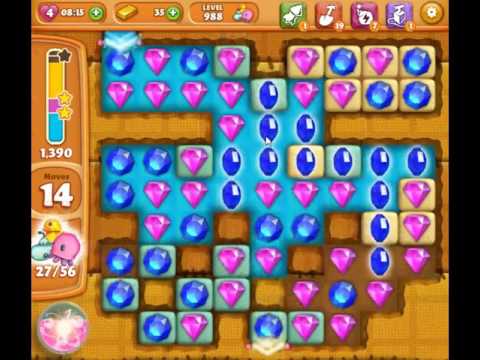 Diamond Digger Saga Level 988 - FIXED