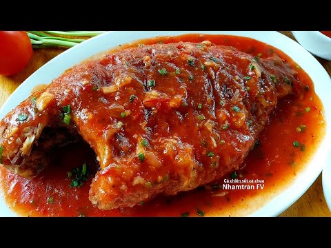 Cách làm CÁ CHIÊN SỐT CÀ CHUA Mẹo chiên cá vàng đều không văng dầu sốt cá lên màu đẹp |Nhamtran FV