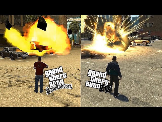 gta 4 vs san andreas gta 4 vs san andreas