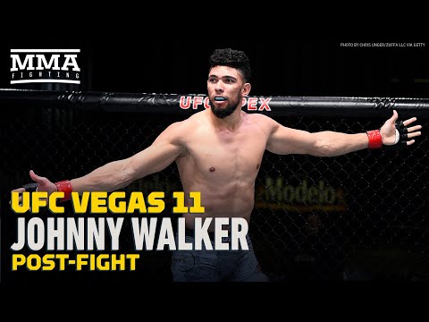 UFC Vegas 11: Johnny Walker Unhappy with Performance Against Ryan Spann - MMA Fighting