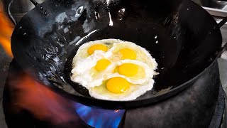 Fried Egg Shrimp Fried Rice- Korean street food