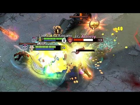 Arteezy got Deleted in 1 Second by Sumail & Saksa! (w/ ET Natural Order)