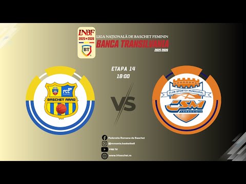 Liga Nationala de Baschet Feminin BT 25/26- FCC Baschet UAV Arad vs CSM CSU Targoviste