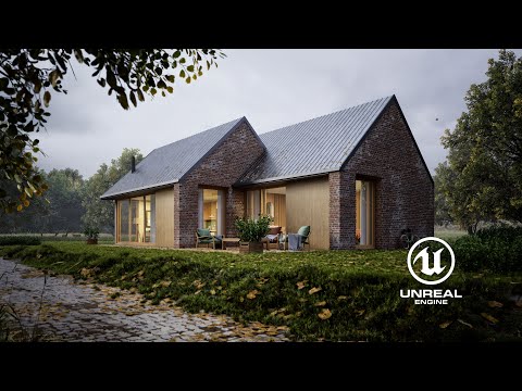 House by the Forest - Archviz Animation | Unreal Engine 5.5