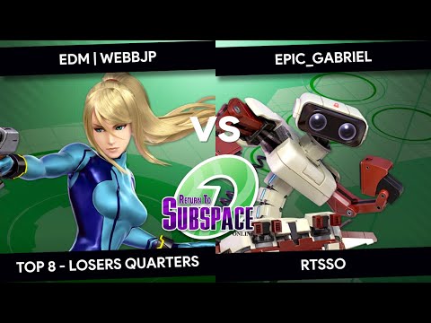 RTSSO - EDM WebbJP (ZSS) vs Epic Gabriel (R.O.B.) - Top 8 - Losers Quarters