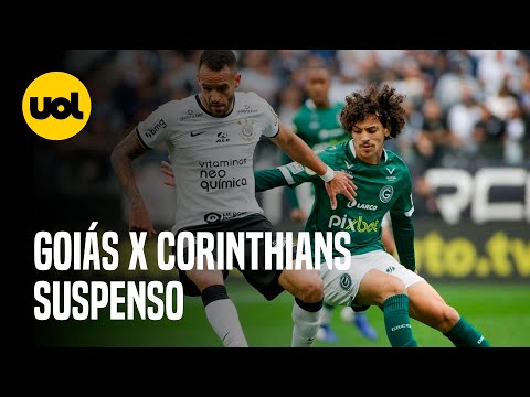 Jogo entre Goiás e Corinthians é suspenso após veto a torcida visitante