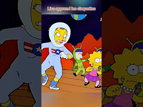 Lisa apprend les claquettes #ly6F #foryou #simpsons #movie