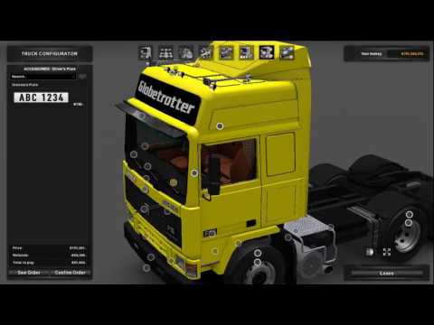 Euro truck simulator 2 Mod review Volvo f12 f16