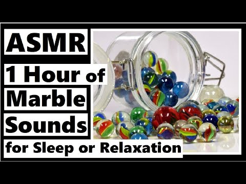 ASMR 1 Hour of Marble Sounds - Rolling, Bouncing, Jingling - Layered Tracks