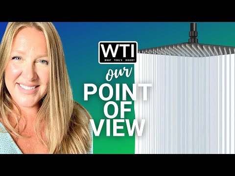GGStudy Square Rain Style Shower Heads - WTI product video review