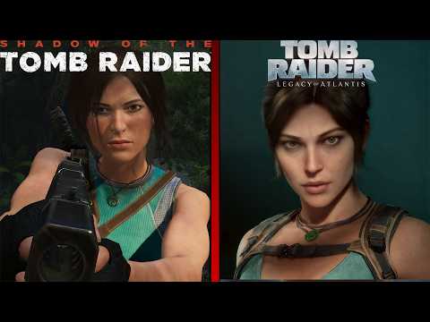 EARLY COMPARISON | Shadow of the Tomb Raider (2018) vs. Tomb Raider Legacy of Atlantis (2026)