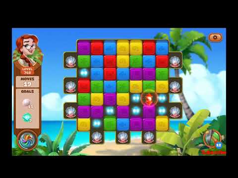 Lost Island Blast Adventure Level 748 NO BOOSTERS - A S GAMING