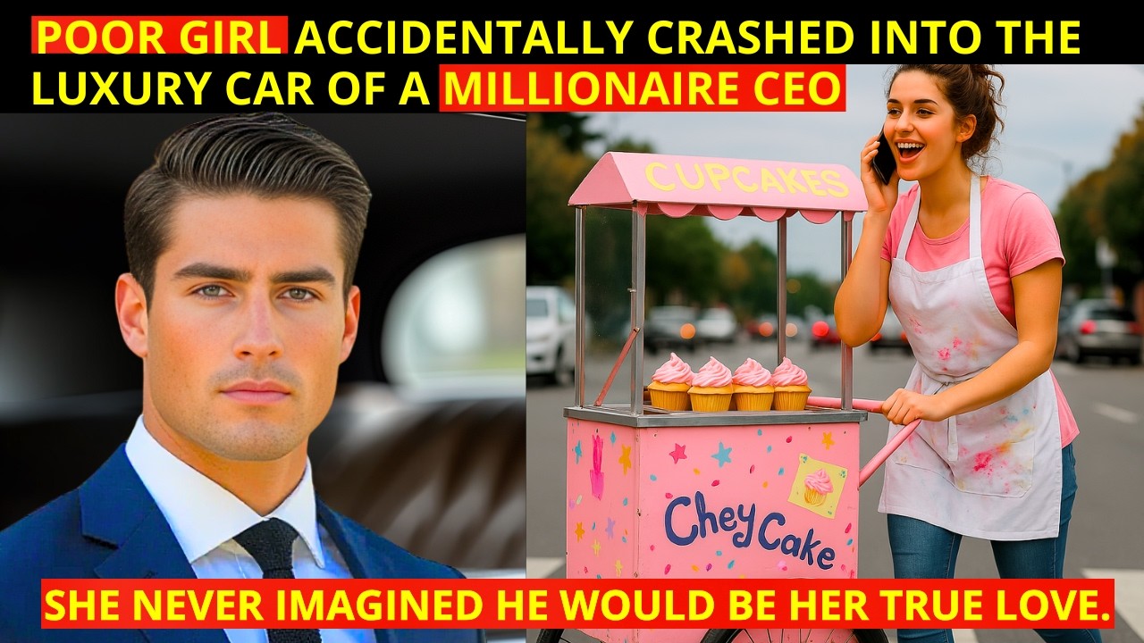 POOR GIRL ACCIDENTALLY CRASHED INTO THE LUXURY CAR OF A MILLIONAIRE CEO — SHE NEVER IMAGINED HE WOUL