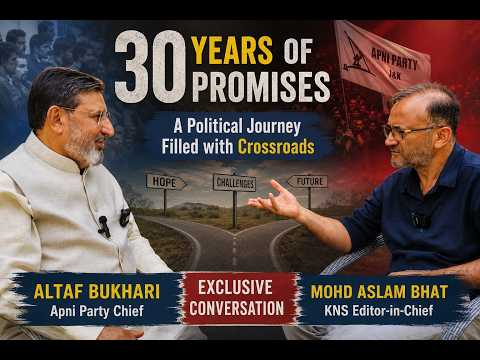 30 years of waiting. Zero seats in 2024. And a claim that his 'heart beats for J&K.' Apni Party chief Syed Muhammad Altaf Bukhari opens up on broken promises, heritage status, and the Nagpur rumors. Is this a new beginning or a reality check?