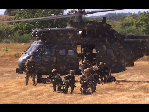 Internationale Helikopterübung - Hot Blade 2014