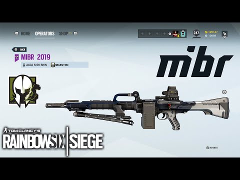 MIBR Weapon Skin - Rainbow Six Siege