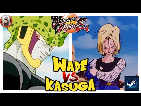 DBFZ Wade vs Kasuga - (GogetaSSB, Cell, Vegeta) vs (A21, Kefla, A18) Ver 1.31