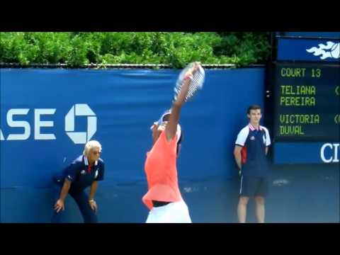 Victoria Duval Wins at  US  Open