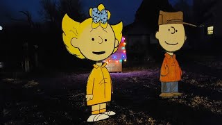 DIY Outdoor Christmas Decorations - Fast, Easy, Cheap, & Fun! - Merry Christmas Charlie Brown!