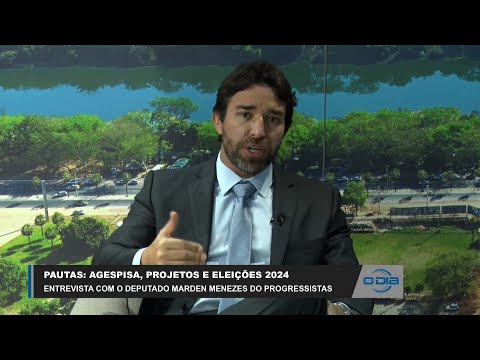 Deputado Marden Menezes (Progressistas) debate Agespisa, Projetos e Eleições 22 03 2023