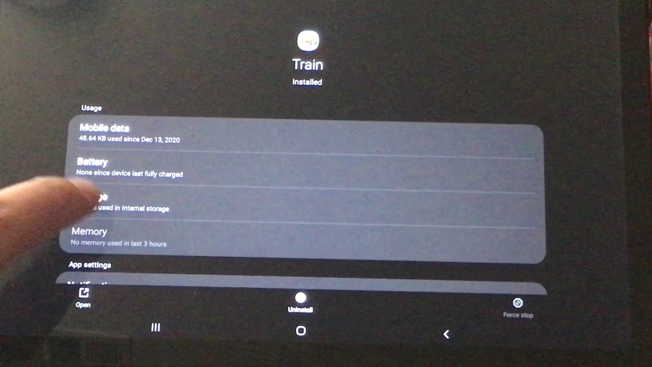 Samsung A7 tablet: Can't move apps to SD. Even using Developer Mode "Apps on External". Android 10 Q