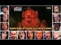 Reactors Reacting To Pennywise Attack Lilly IT Welcome To Derry Episode 5 Reaction Mashup