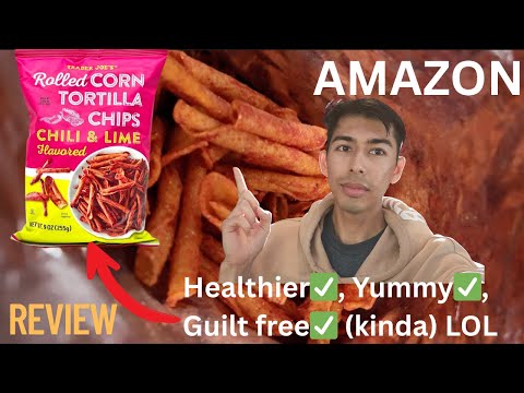 Trying the Trader Joe's Chili & Lime Rolled Chips
