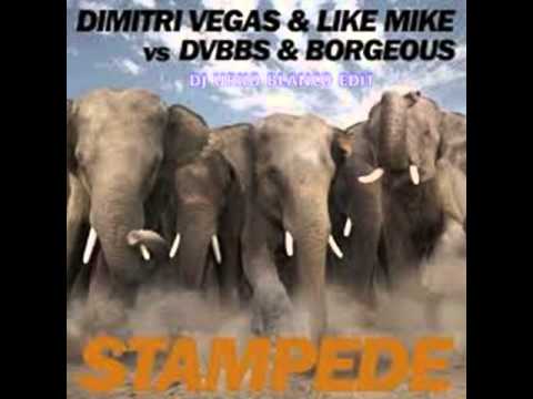 Dimitri Vegas  Like Mike vs DVBBS  Borgeous Stampede ( Dj Urko Blanco Edit )