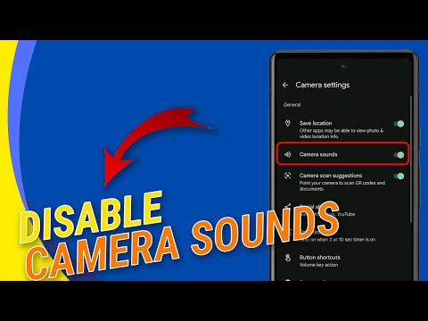 How To Turn Off Camera Sound on Google Pixel