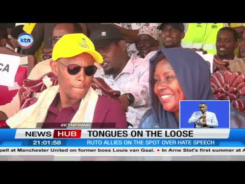 Leaders allied to Ruto accused of fueling tribal divisions through reckless remarks