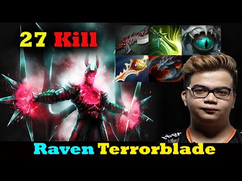 Fnatic.Raven Terrorblade VS vtFaded Ursa New Patch Pro Players Full Gameplay GG DotA