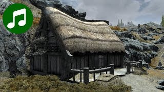 SKYRIM Ambient Music & Ambience 🎵 Lund's Hut (Relaxing Gaming Music | Skyrim Soundtrack | OST)