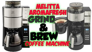 Melitta Aromafresh grind and brew coffee machine