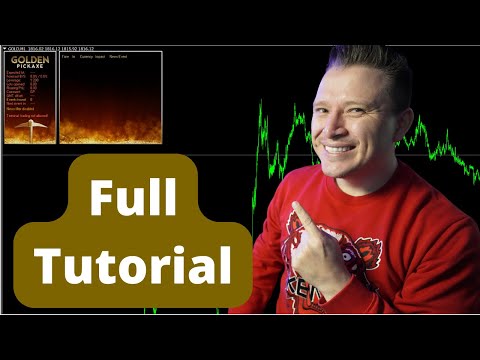 🤑📉Full Forex Robot Installation Tutorial - Golden Pickaxe Installation!💻🔝