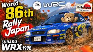 世界86位【EA WRC】ラリージャパン　スバル インプレッサ WRX 1998 SS-3 Oninotaira　11km